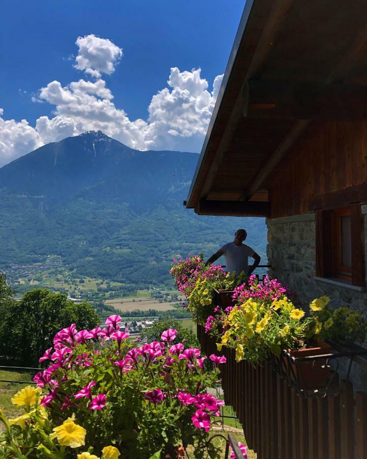 Castione AndevennoAgriturismo Cavria住宿加早餐旅馆 外观 照片